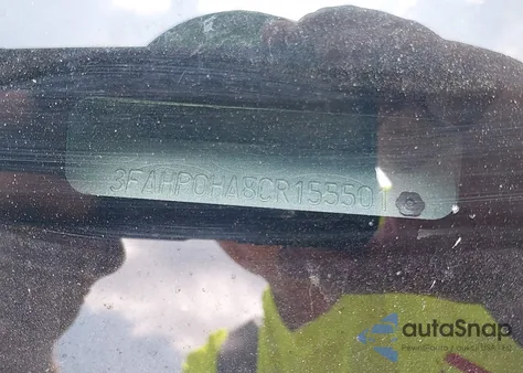 2012 Ford Fusion Se из США, поврежденный, VIN 3FAHP0HA8CR155501